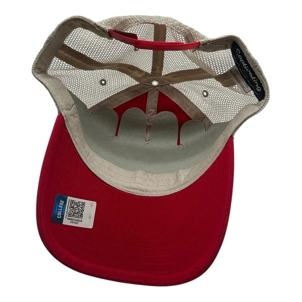Captivating Wisconsin Badgers Hat Cap Snapback Trucker Adjustable Red NCAA‎